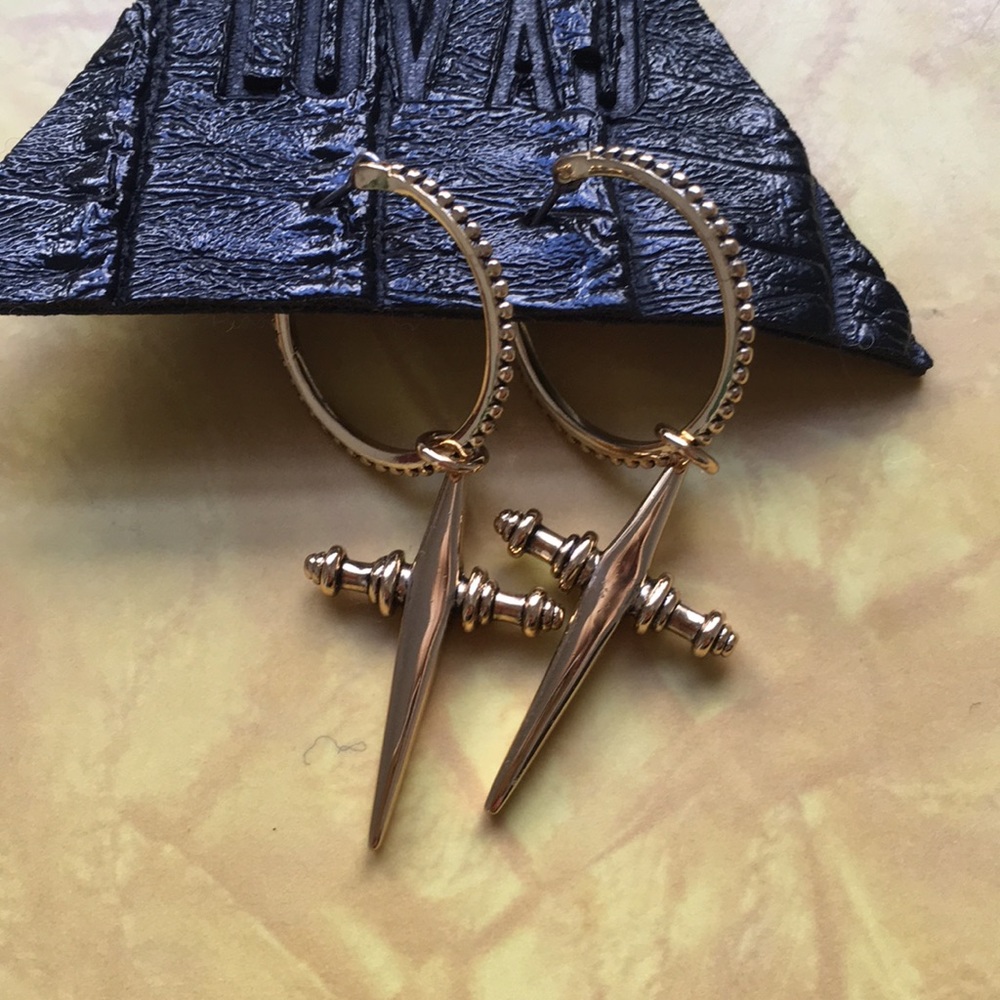 Daggerish Earrings